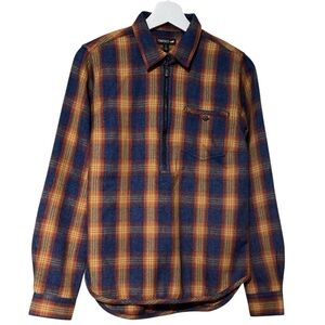 Toad&Co Women's Bodie Dos 1/4 Zip-up is a plaid flannel shirt